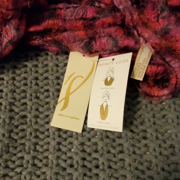 Pink Infinity Scarf - Picture 3 of 3